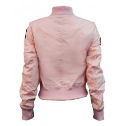 Womens Top Gun MA-1 Jacket With Patches